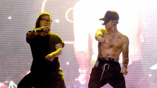 Skrillex and Justin Bieber to collaborate on getting sued